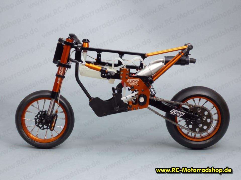 C103-NE: Nuova Faor CSF411 Supermoto "Factory" Nitro 1:4 - OHNE MOTOR! C103-NE